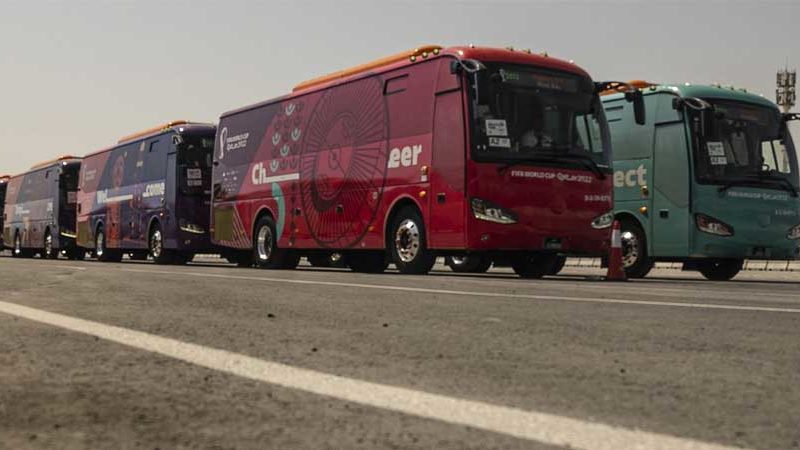 بحافلات صينية استخدمت في كأس العالم مجهزة بأحداث التقنيات.. شركة أهلية للنقل في سيدي بوزيد (فيديو)